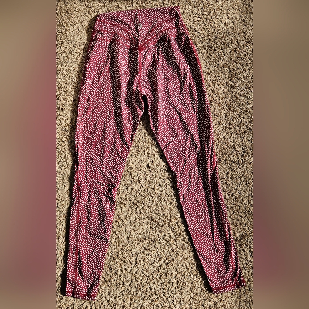 BuffBunny Red Polka Dot Leggings